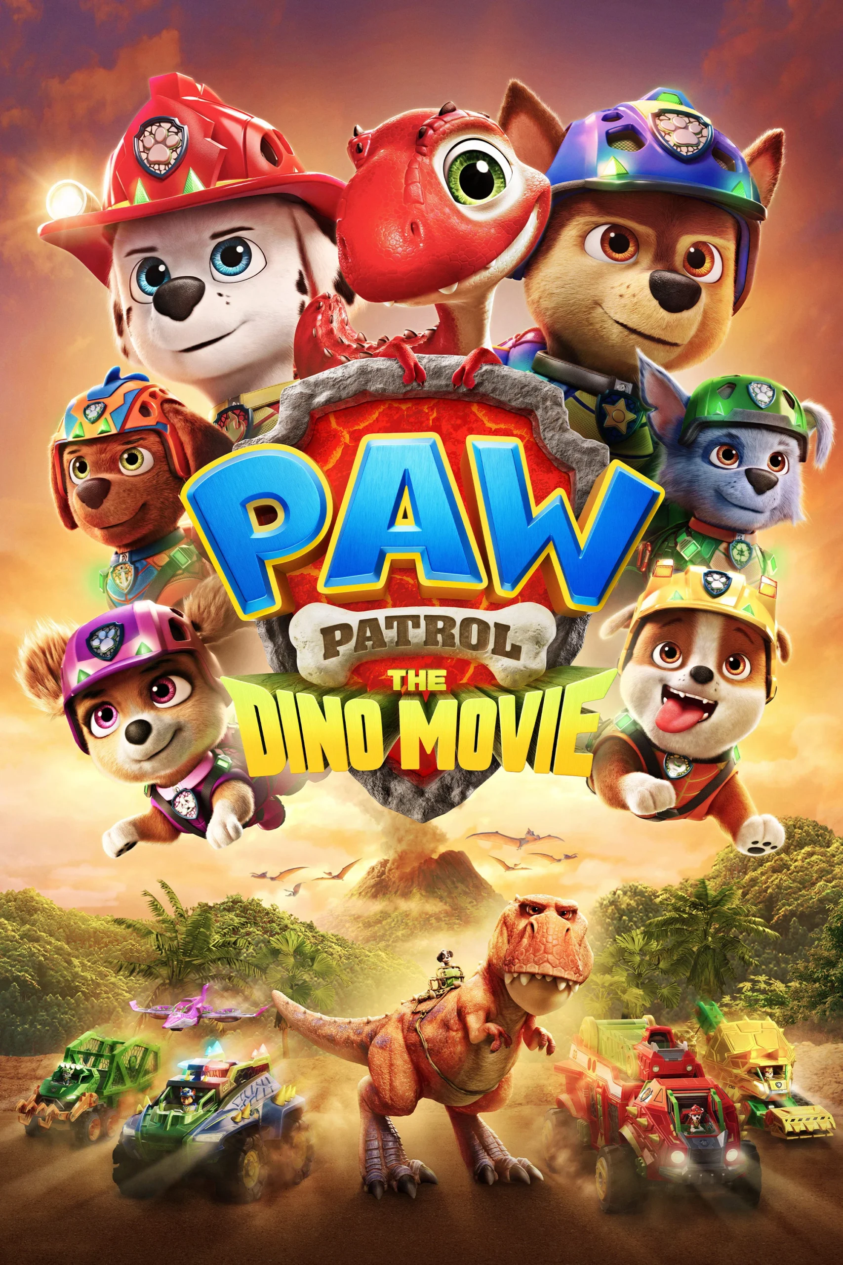 فيلم PAW Patrol The Dino Movie 2026 مترجم