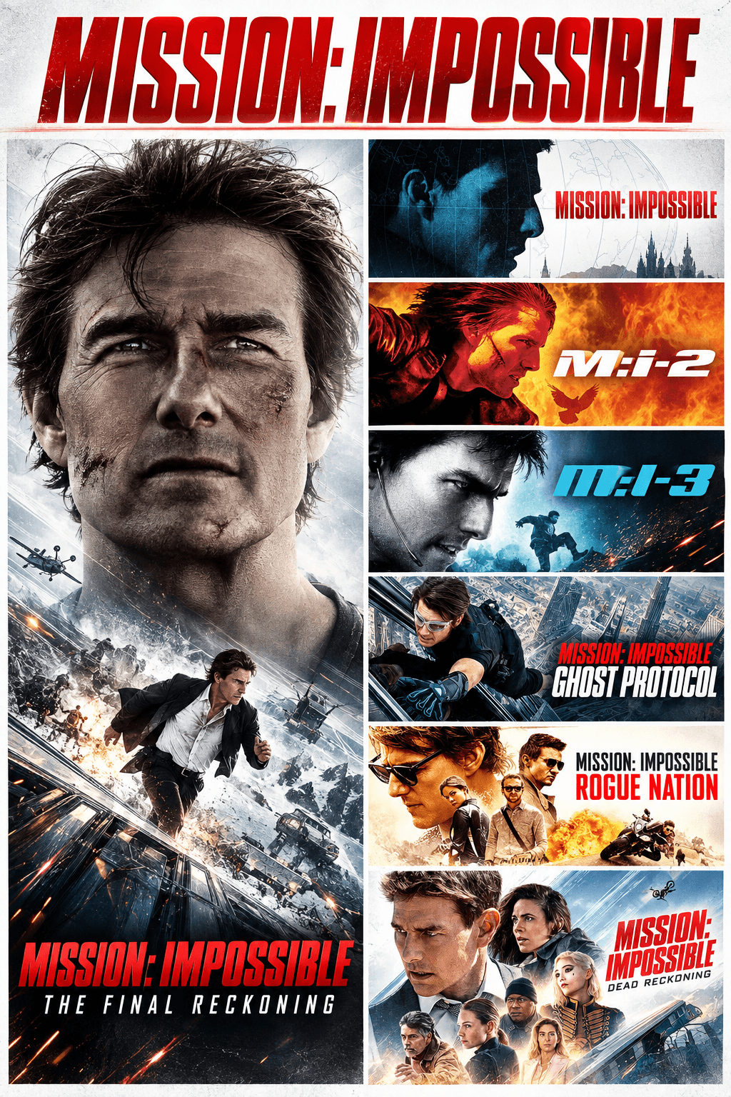 سلسلة أفلام Mission Impossible مترجمة كاملة
